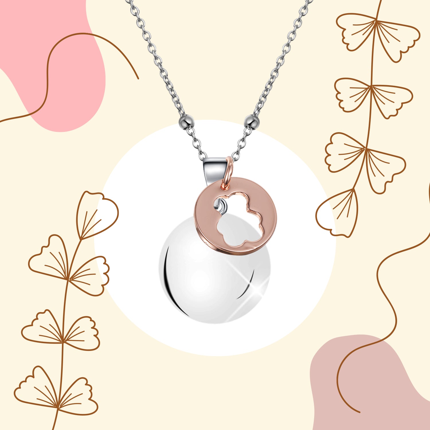 Chiama Angeli Orsetto Oro Rosa MAMIJUX