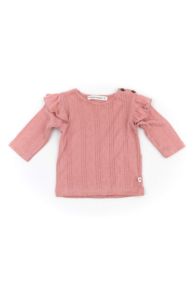 Shirt con Spalle Volant Bamboom