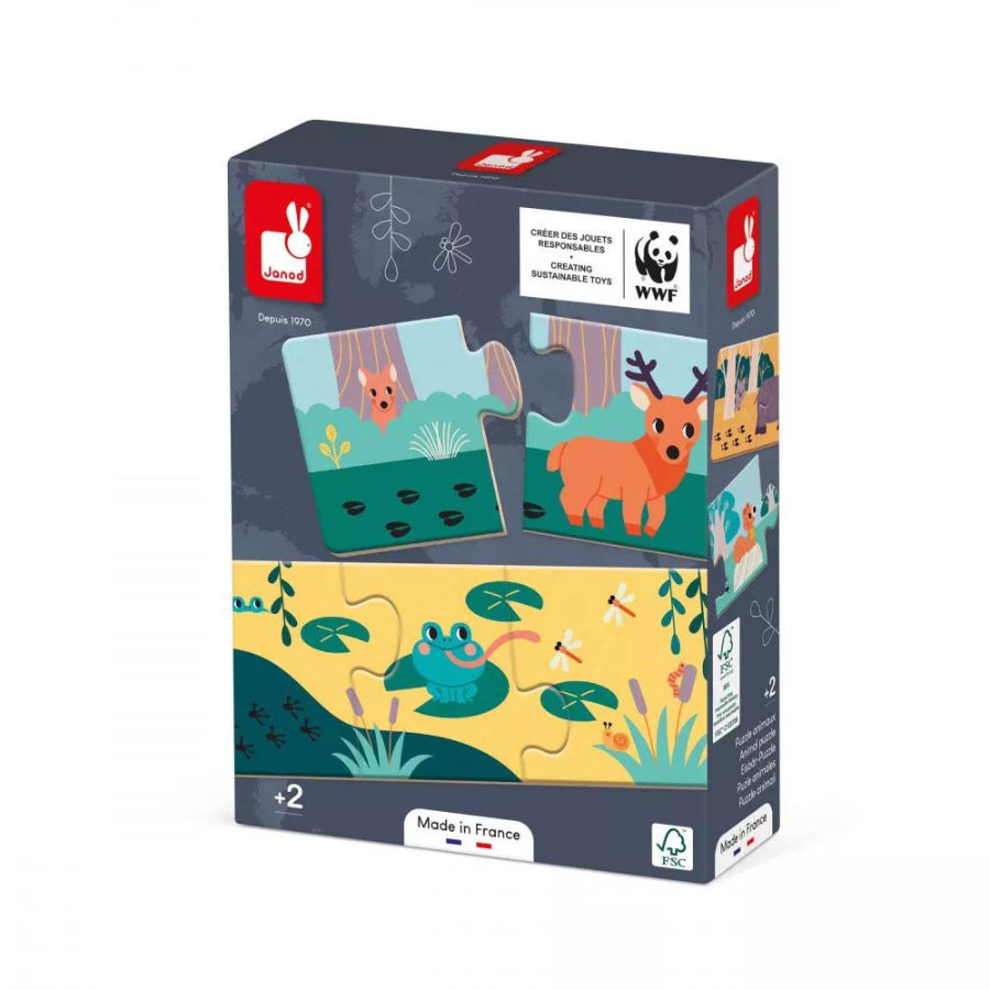 Puzzle Animali Le Orme Janod