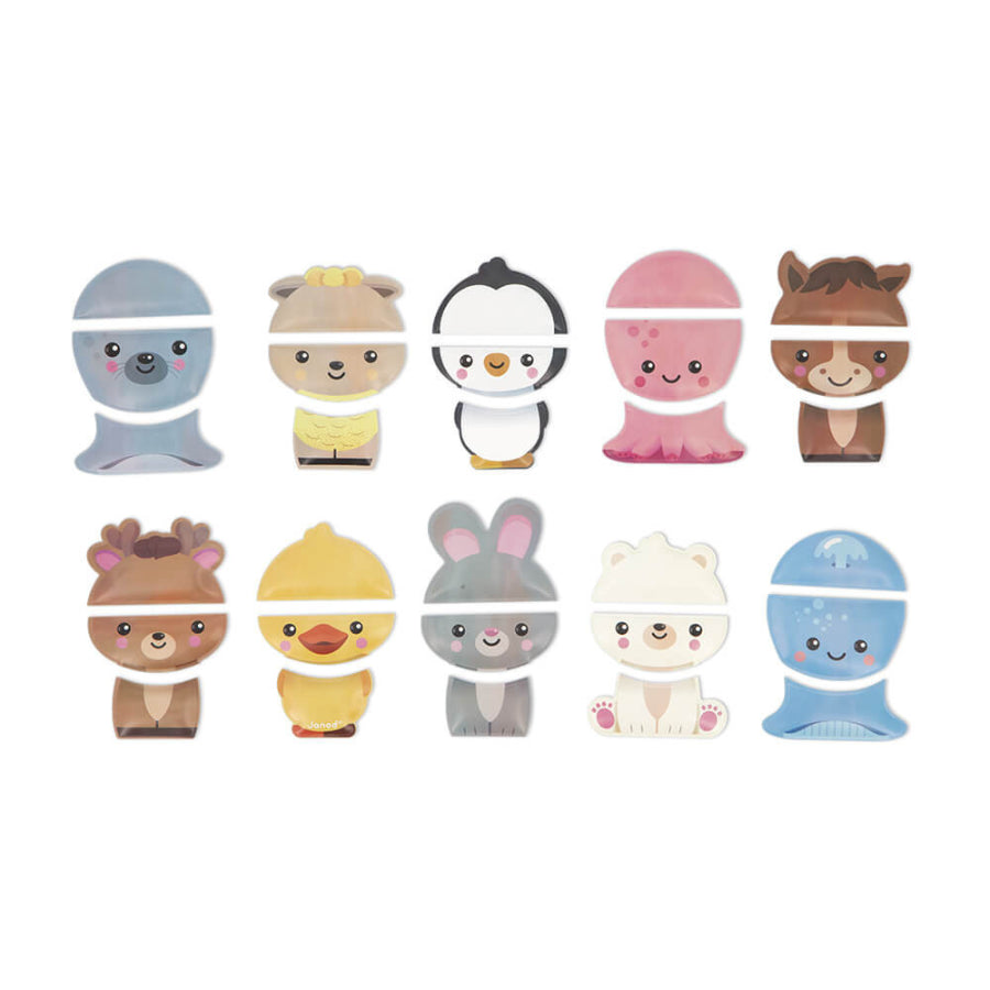 Gioco Bagnetto Animali Mix & Match Janod