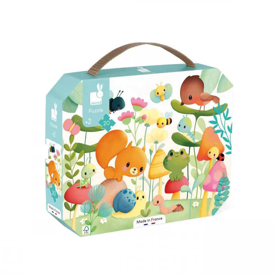 Puzzle Amici del Giardino 20 Pezzi Janod