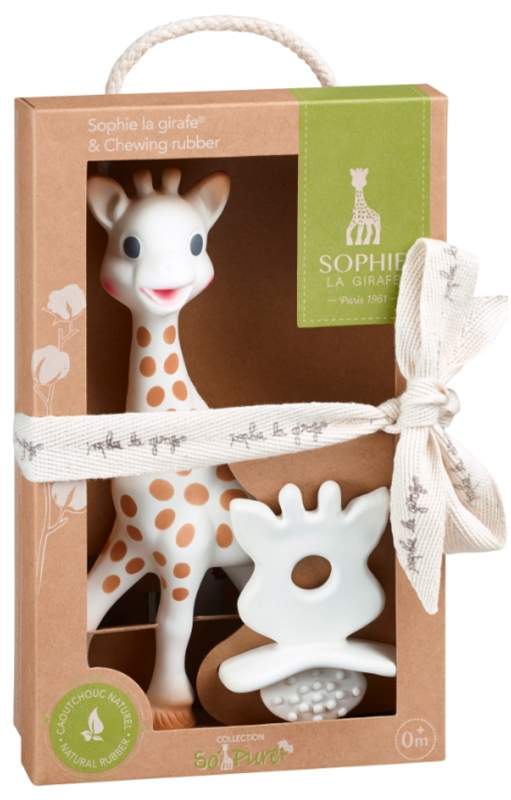 Set Regalo Sophie La Giraffa + Anello Dentizione Chewing Rubber