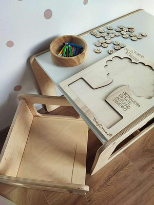 Set tavolo e sedia multifunzionale Babydreams