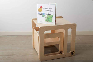 Set tavolo e sedia multifunzionale Babydreams