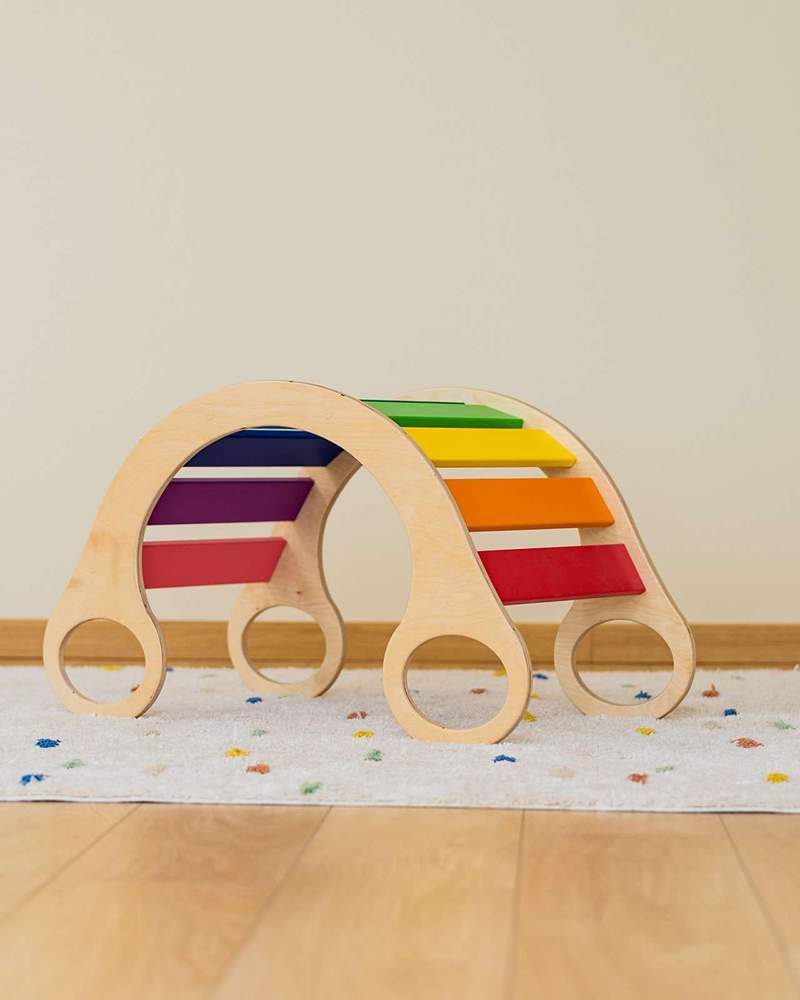 Arcobalena dondolo montessori Babydreams