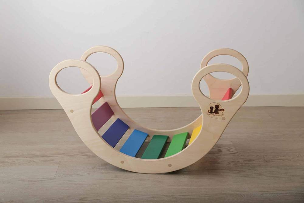 Arcobalena dondolo montessori Babydreams