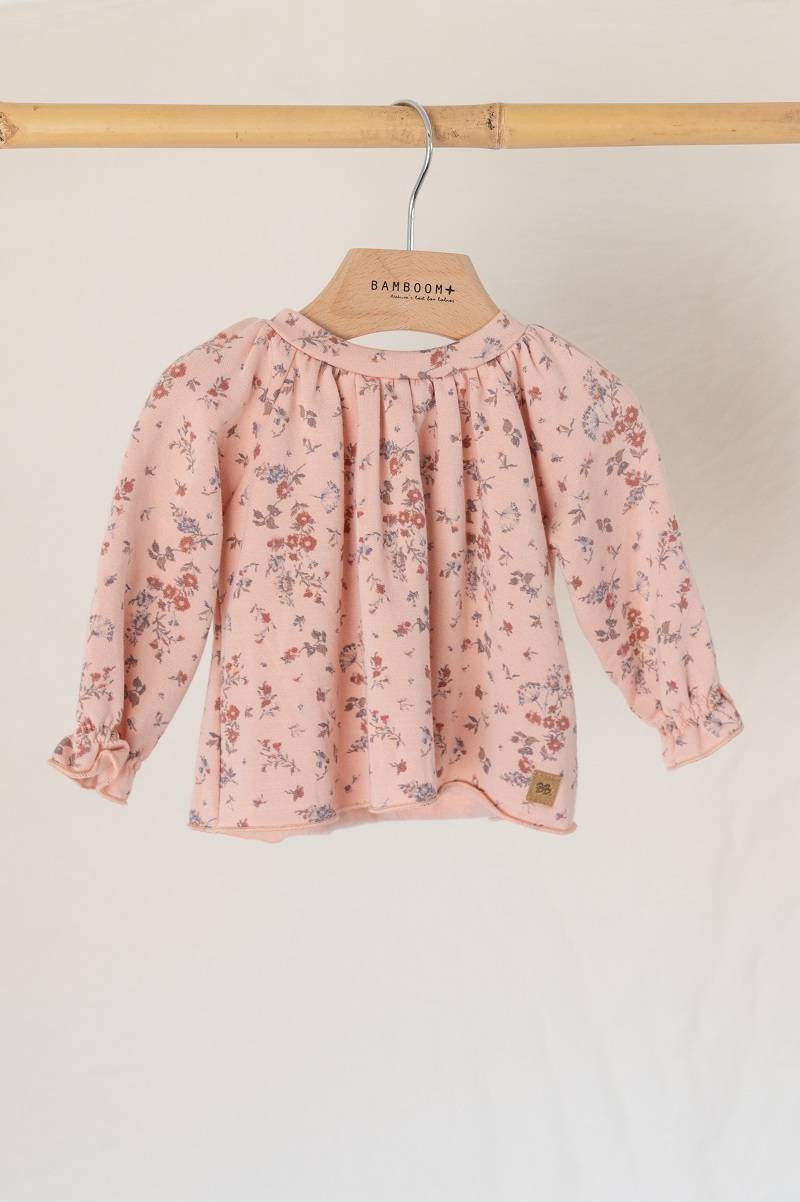 Blusa jersey plisse Sophie Bamboom