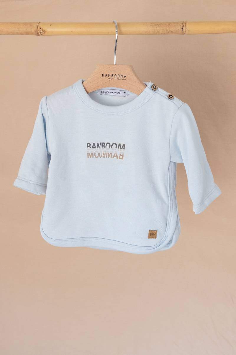 Maglia con logo Water Blue Bamboom