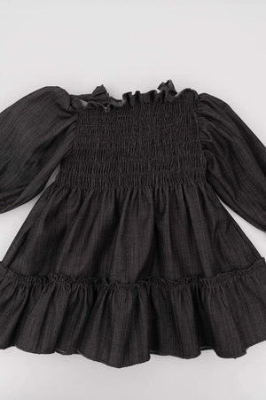 Vestito frou frou Dark Grey Bamboom