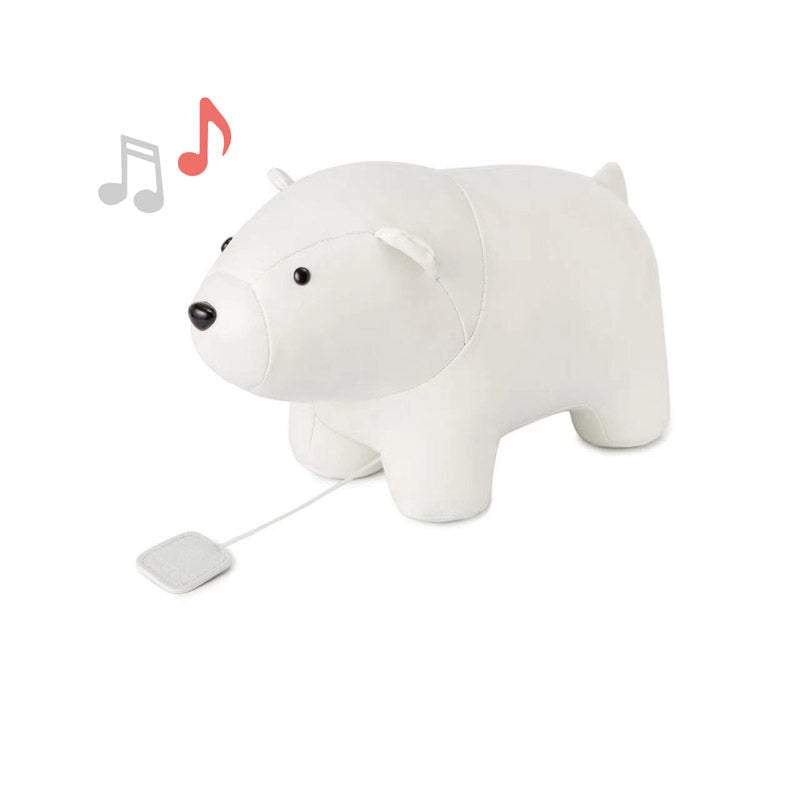 Pupazzo musicale Natale l'Orso Bianco Little Big Friends