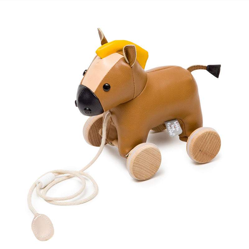 Pupazzo trainabile con ruote Carlo il Cavallo Little Big Friends
