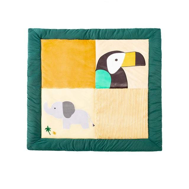 Tappeto gioco reversibile Jungle Little Big Friends