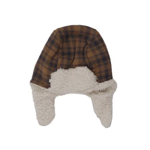 Cappello invernale teddy caramel Riffle Amsterdam