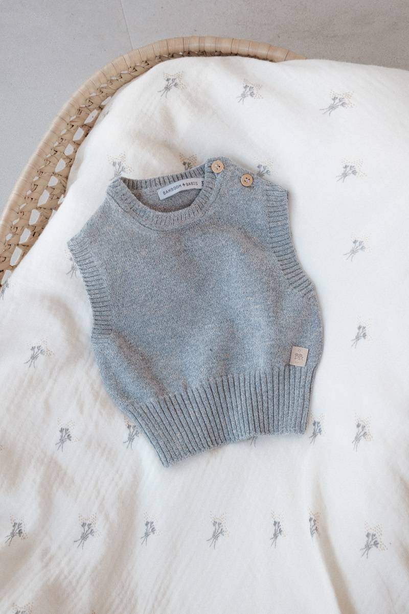 Maglia smanicata Blue Jeans Bamboom