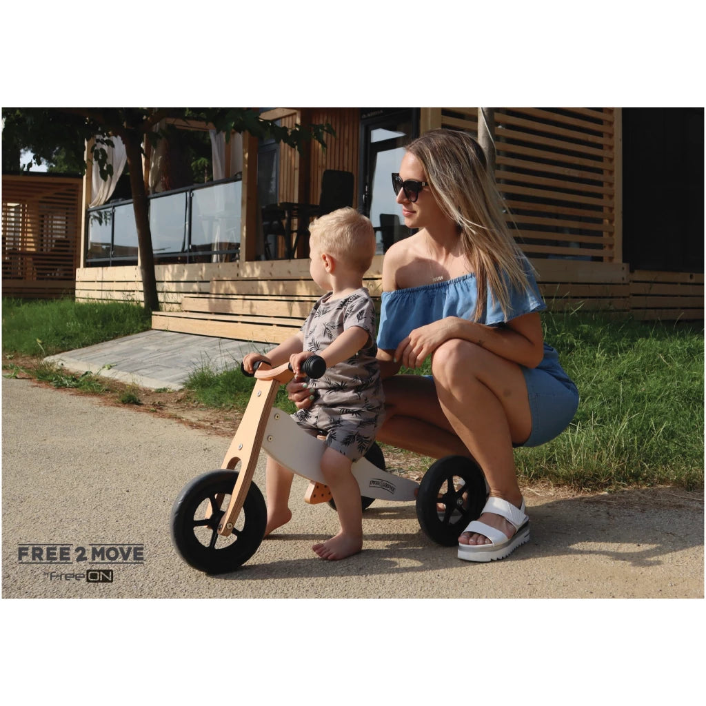 Triciclo e bici senza pedali 2in1 Rider plus FreeON