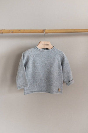 Maglia bottoncini spalle Blue Jeans Bamboom