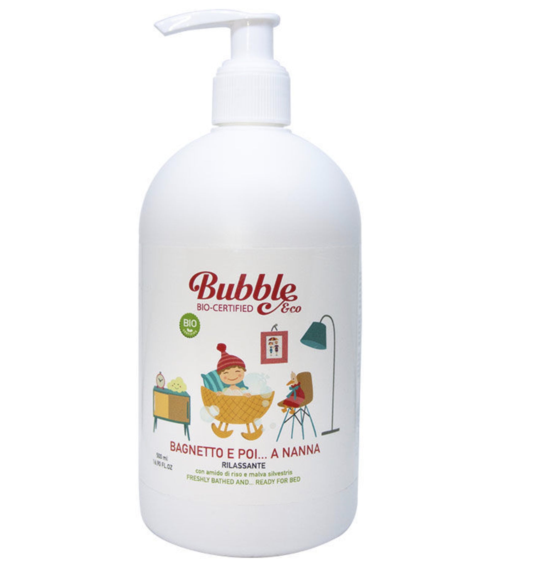 Bagnoschiuma rilassante Bagnetto e poi...a nanna Bubble & Co 500ml