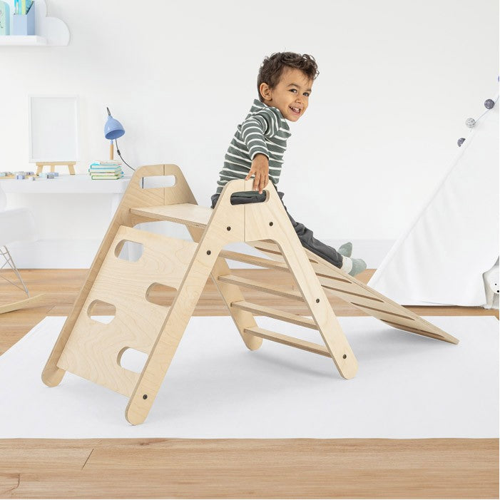 Triangolo di Pikler e Scivolo Slide&Climb MamaToyz