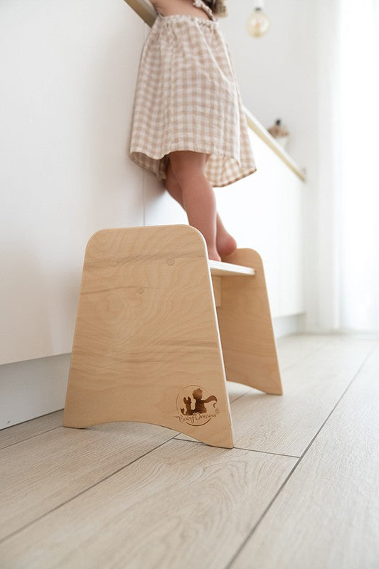 Gradino in legno Babydreams