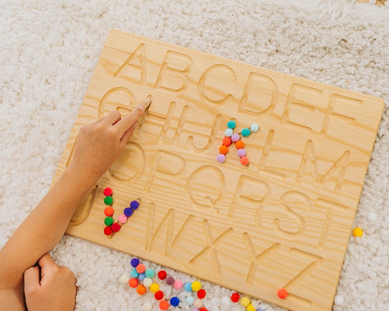 Tavola prescrittura alfabeto Babydreams