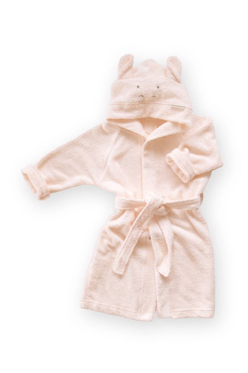 Accappatoio Ippopotamo water peach Bamboom