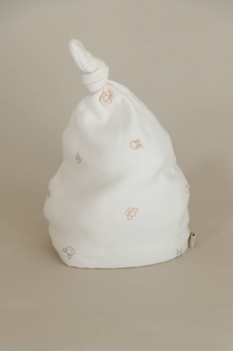 Cappellino neonato con nodo Pure Bamboom
