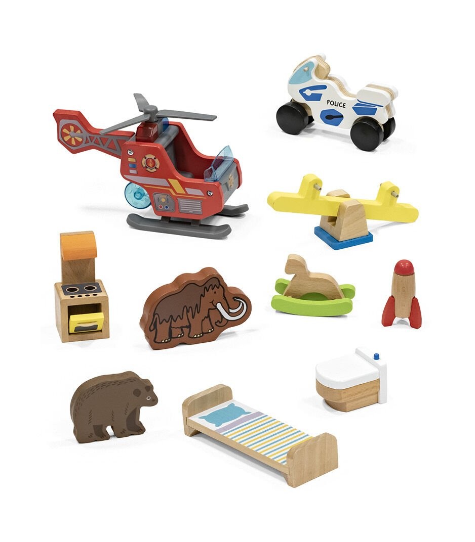 Set giochi in legno MuTable V2 Stokke