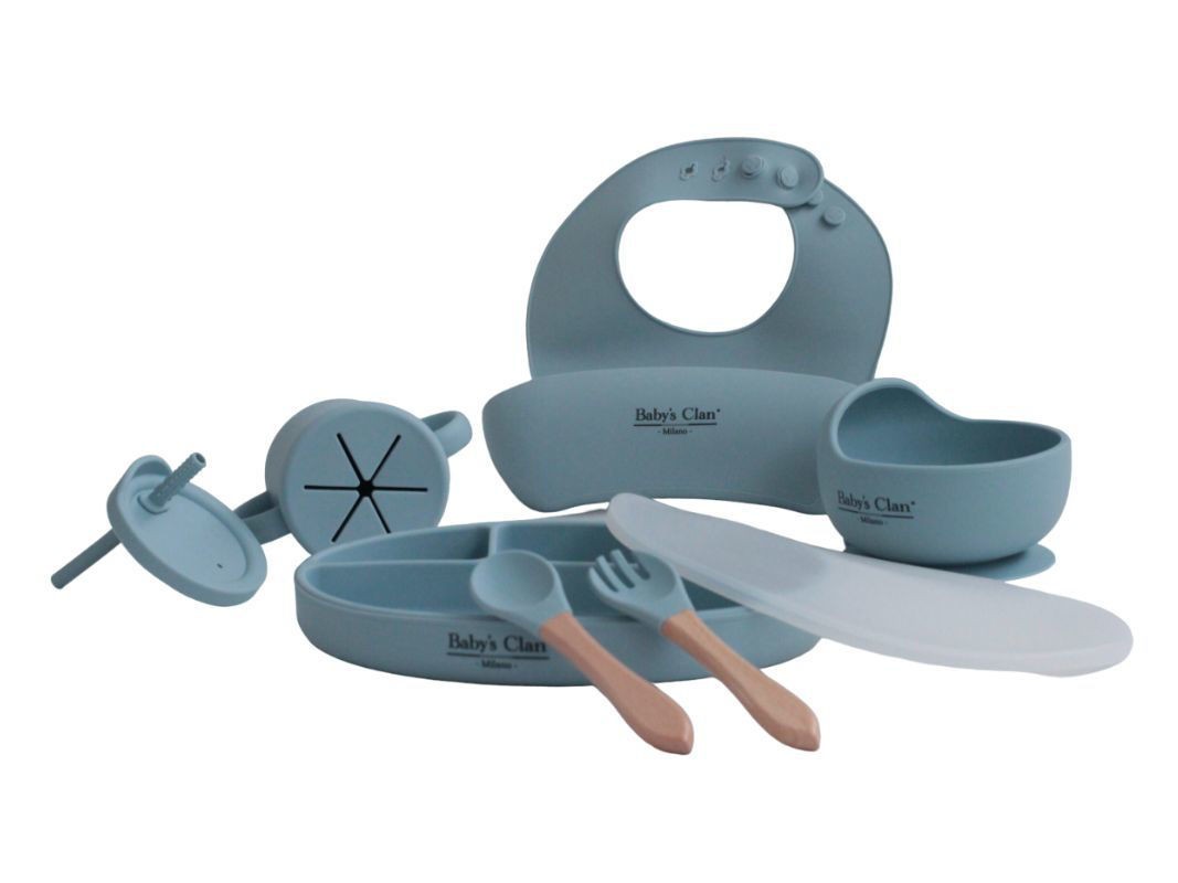 Set pappa in silicone 9 pz Baby's Clan