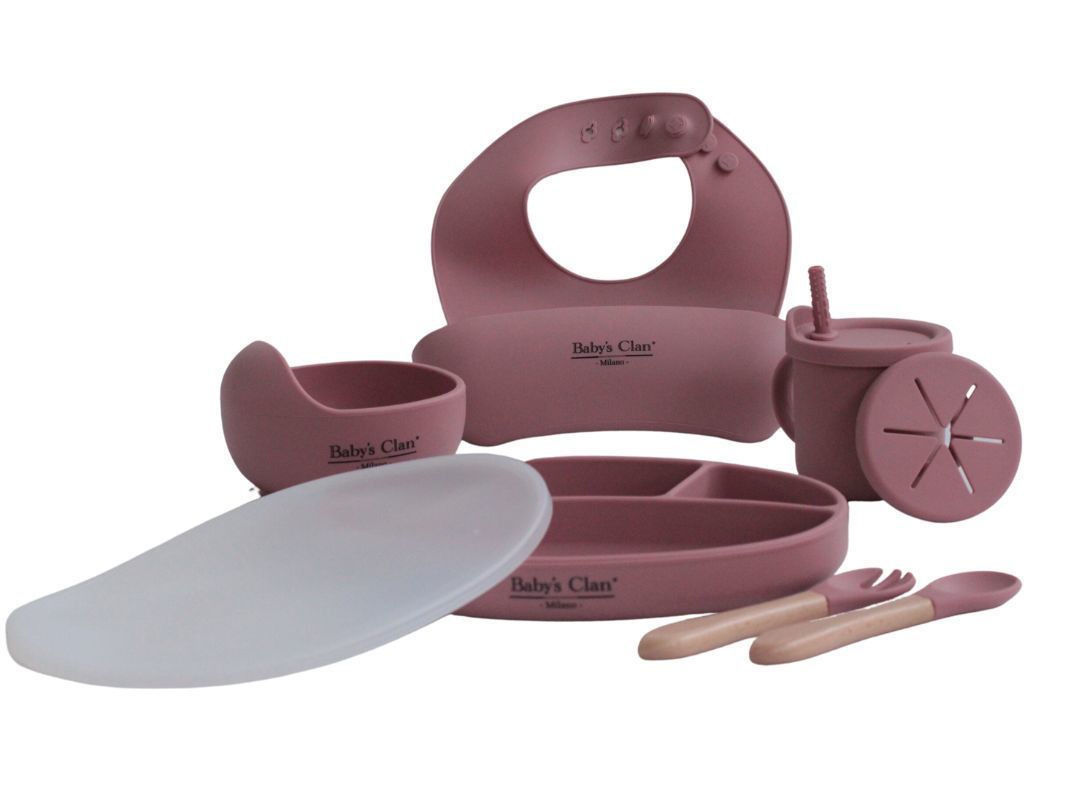 Set pappa in silicone 9 pz Baby's Clan