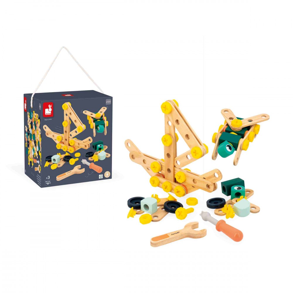 Barile Brico Kids 100 pezzi Janod