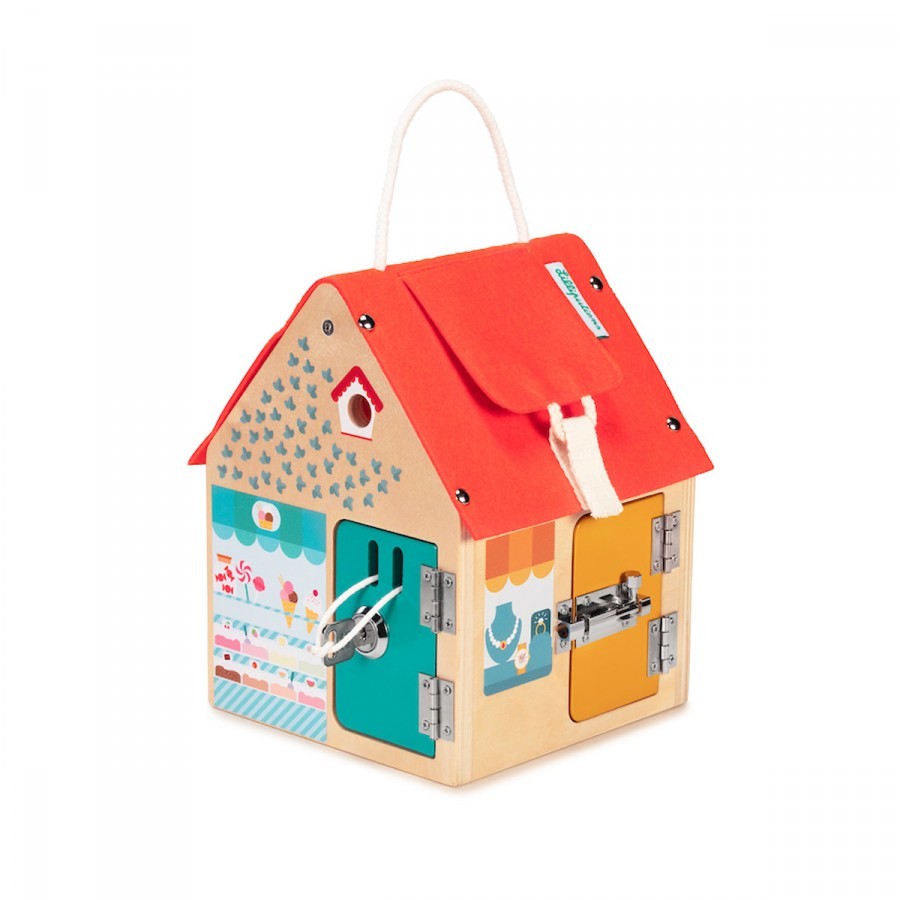 Casa per l’apprendimento multi-serratura Lilliputiens