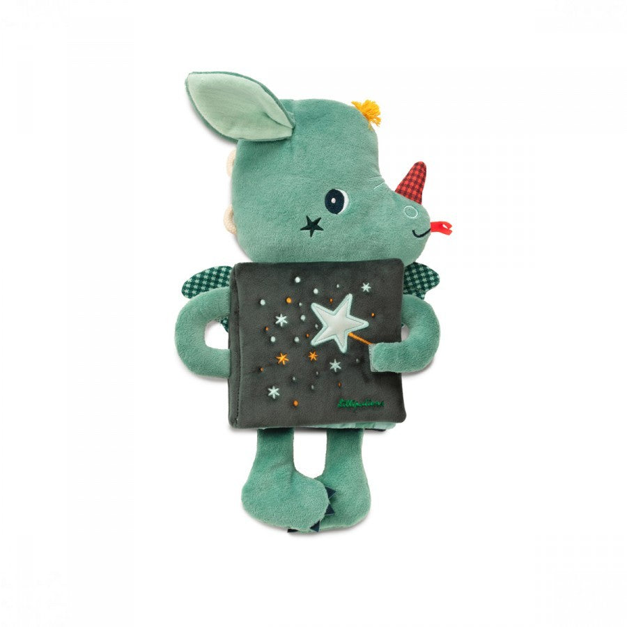 Libro in tessuto Joe il drago Lilliputiens
