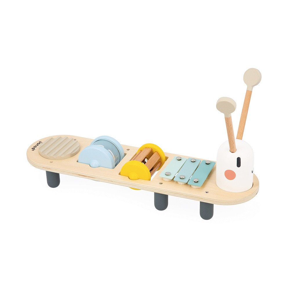 Bruco musicale per la stimolazione sensoriale Sweet Cocoon Caterpillar Janod