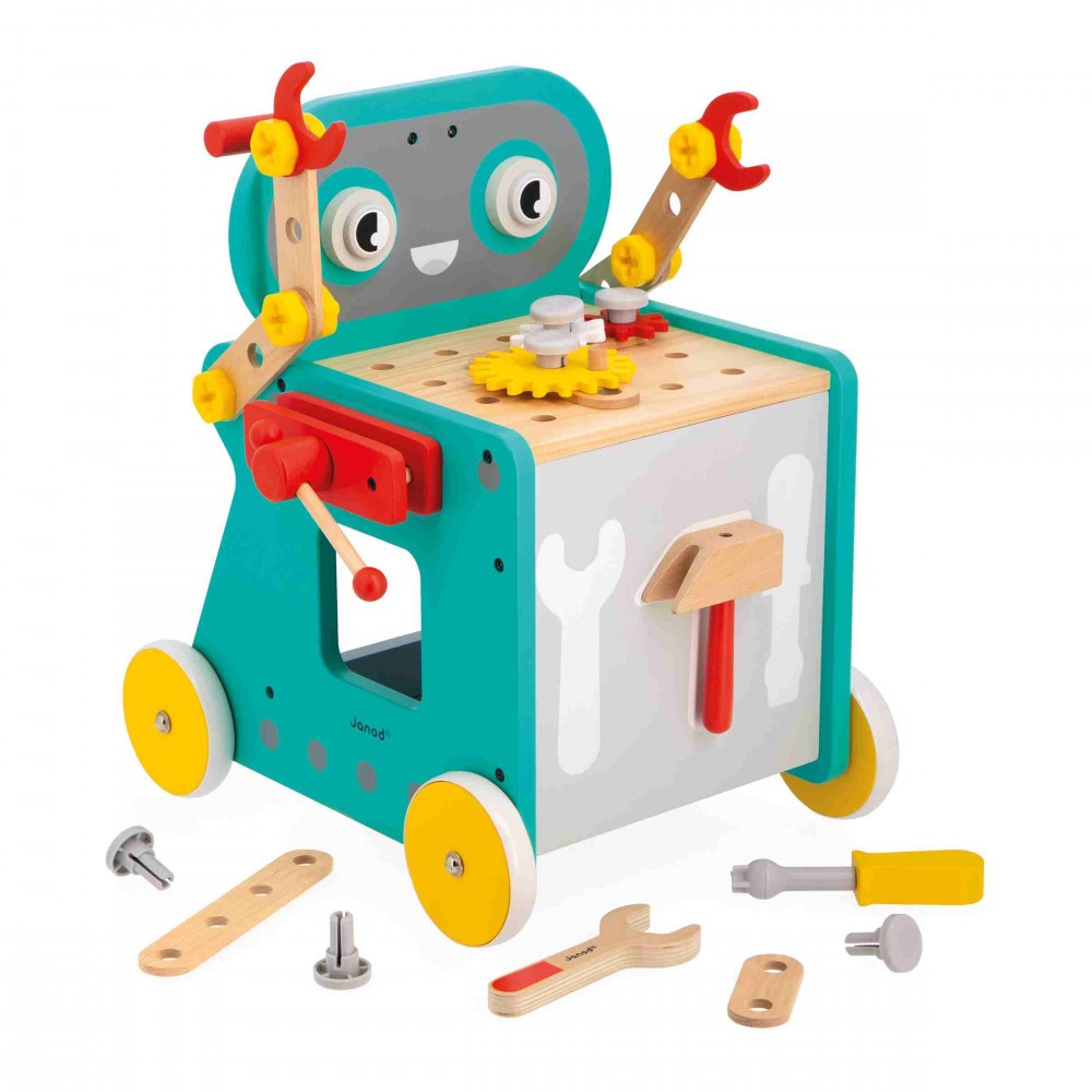 Carrello multiattività robot Brico'Kids Janod