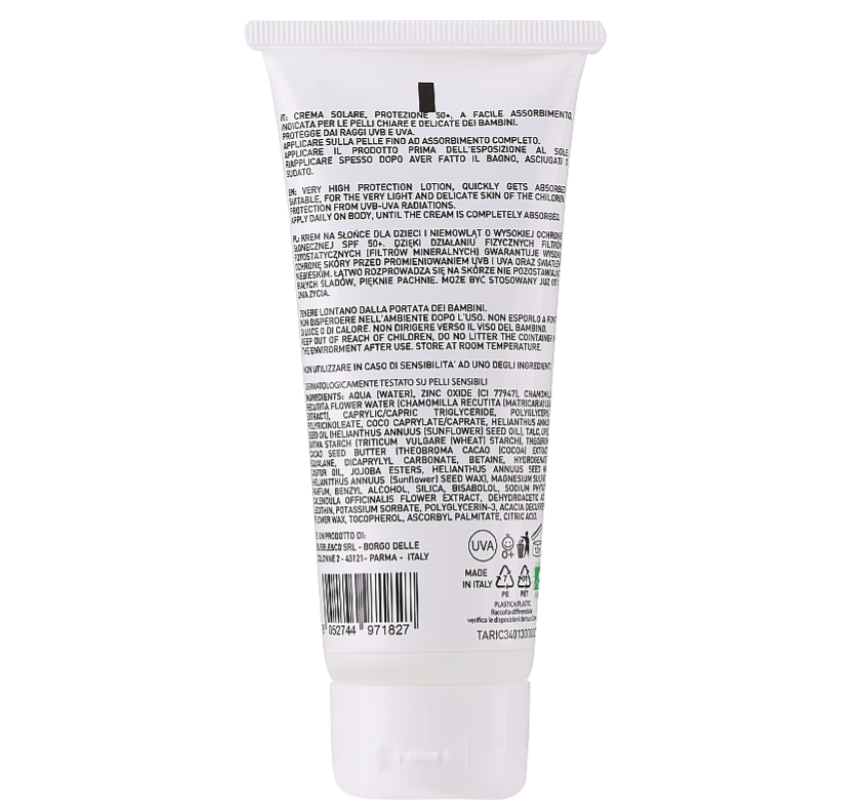 Crema Solare SPF50+ Bubble & Co