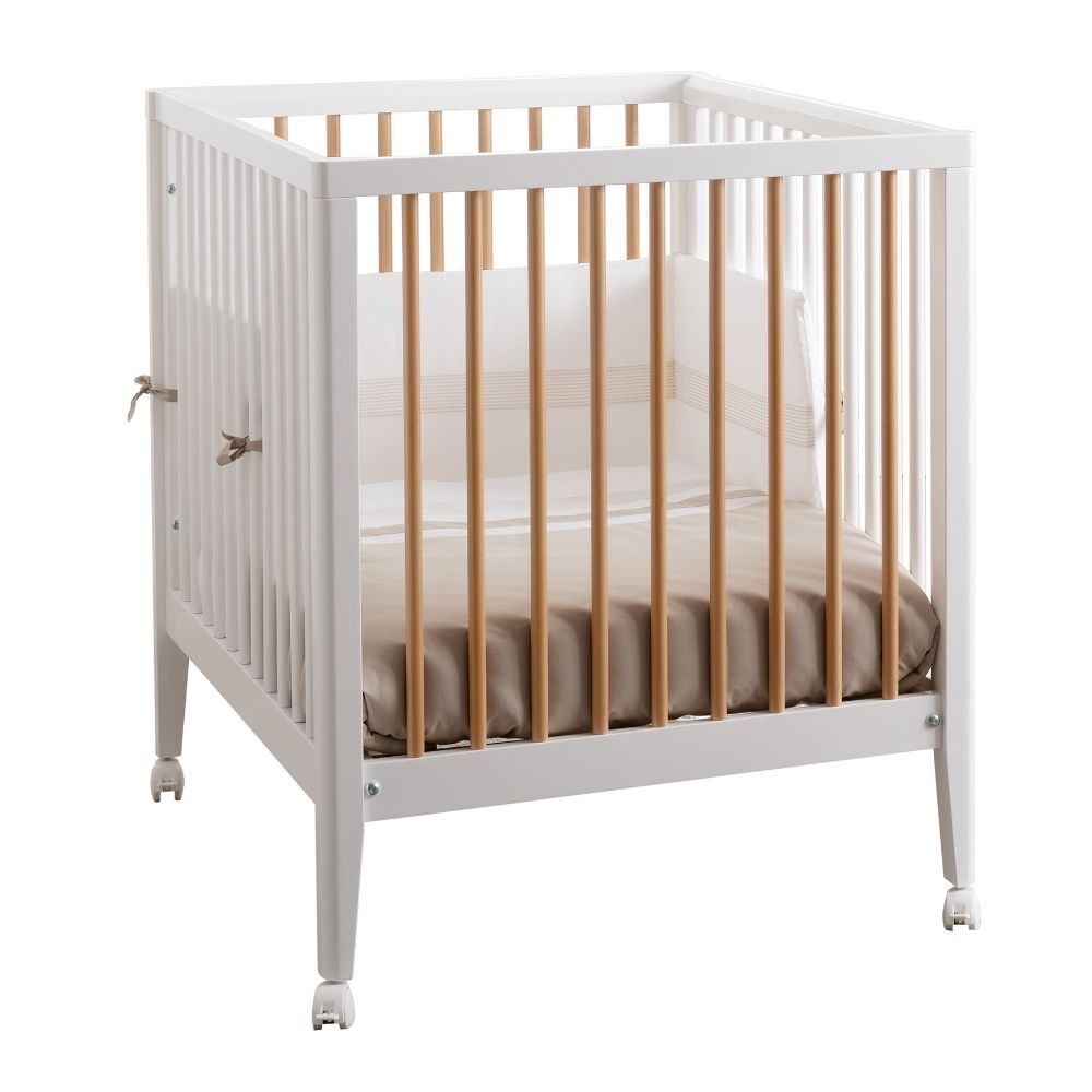 Culla Lab 23 con Materasso e Ruote Incluse Pali