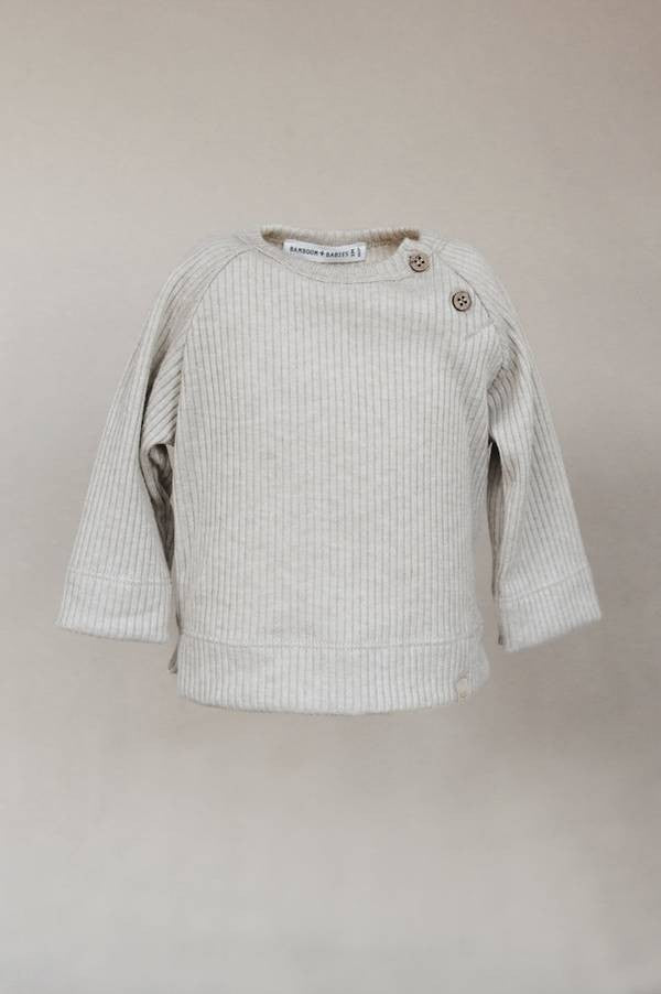 Maglia con apertura raglan Bamboom