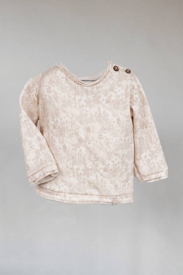 Maglia maniche lunghe con bottoncini Bamboom