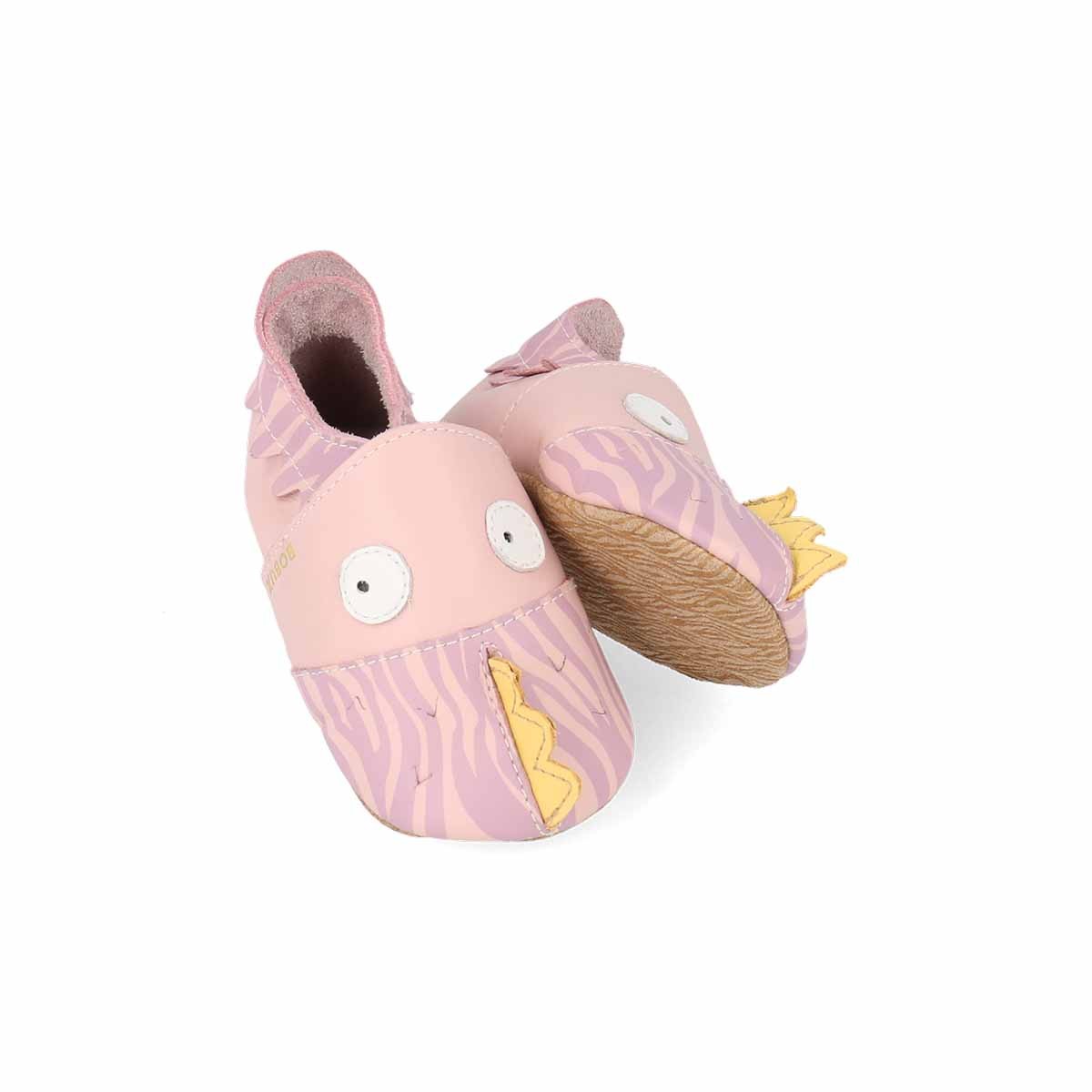 Bobux Sof Sole Gruff Blossom Zebra