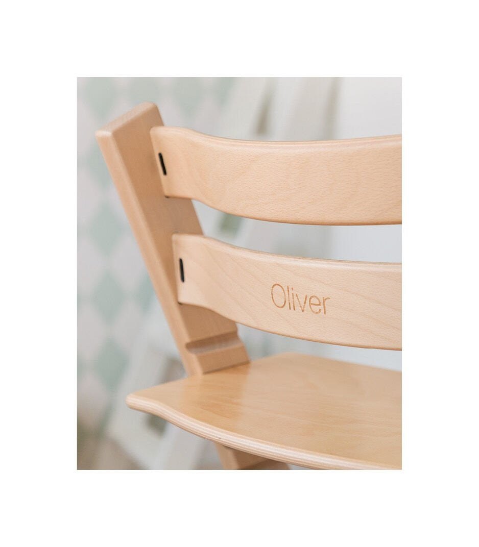 Tripp Trapp personalizzabile con incisione Stokke