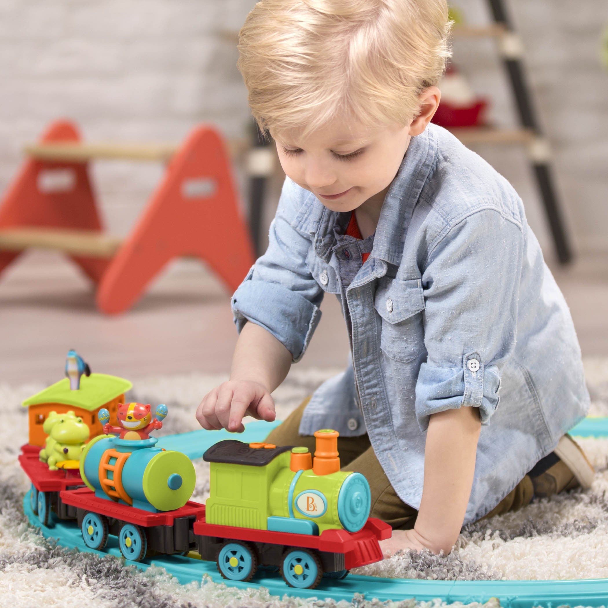 Set Treno Musicale The Critter Express BToys