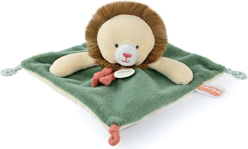 Doudou peluche leone Couleurs Savane Doudou et Compagnie