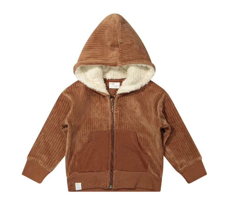 Cardigan con cappuccio Noi Riffle