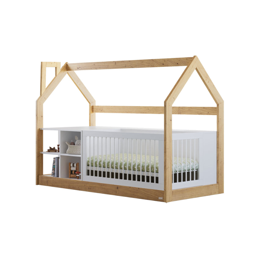 Letto evolutivo montessori in legno Loft All Inclusive Picci