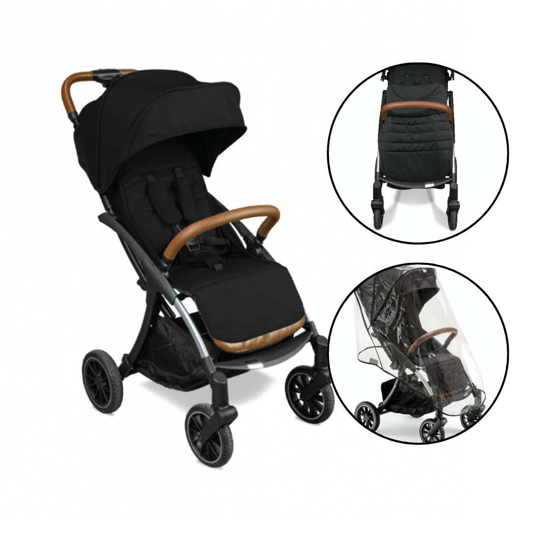 Passeggino Wizard Pali con coprigambe e parapioggia