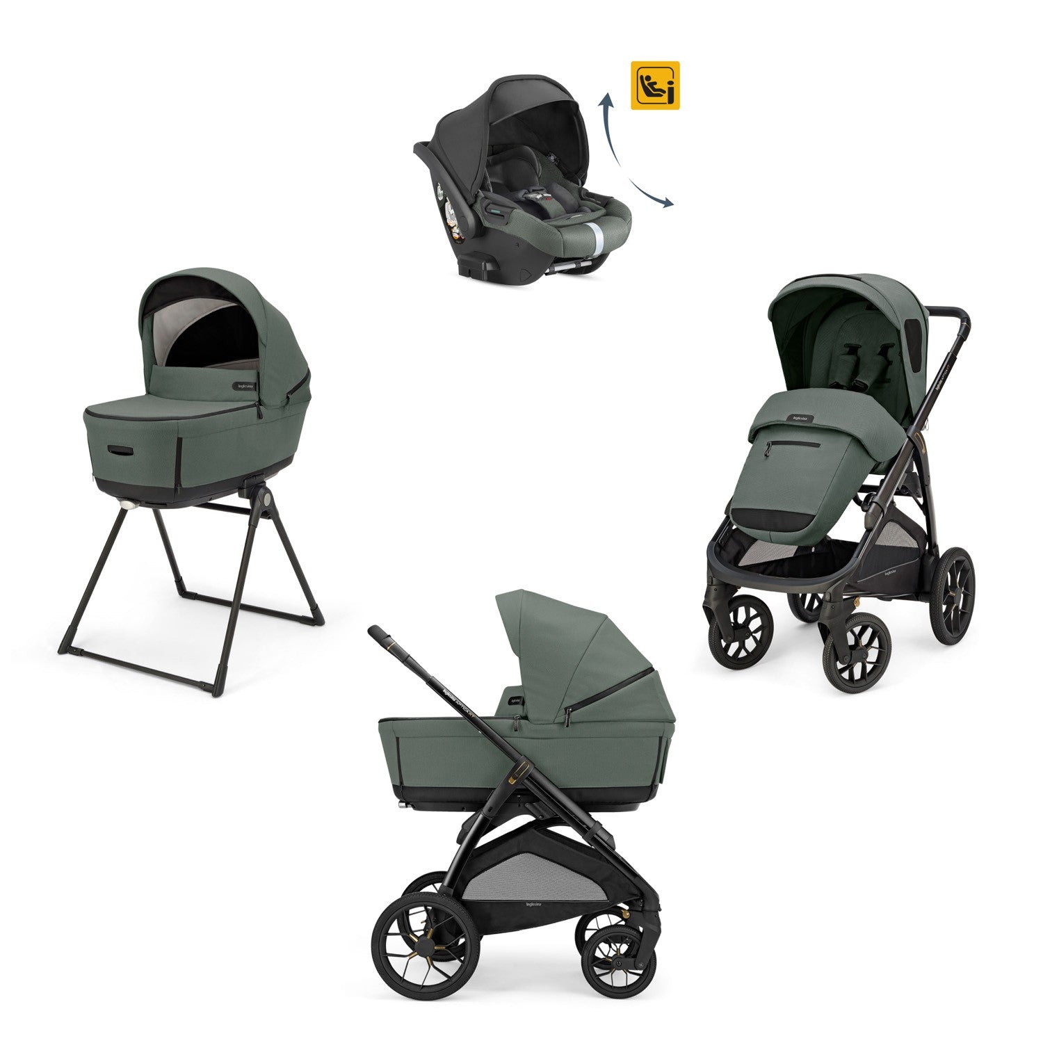 Trio Aptica XT Darwin Recline Inglesina 2025
