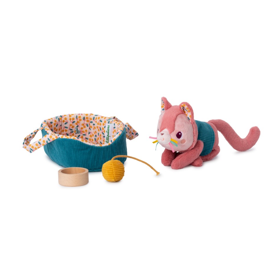 Jeanne il gatto e il suo cestino Lilliputiens