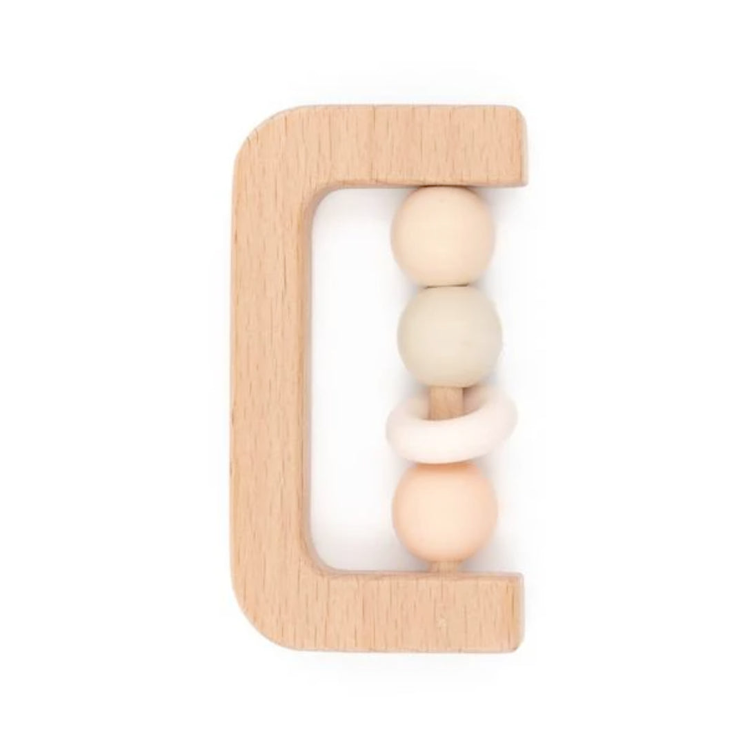 Massaggiagengive in legno con maniglia Bamboom