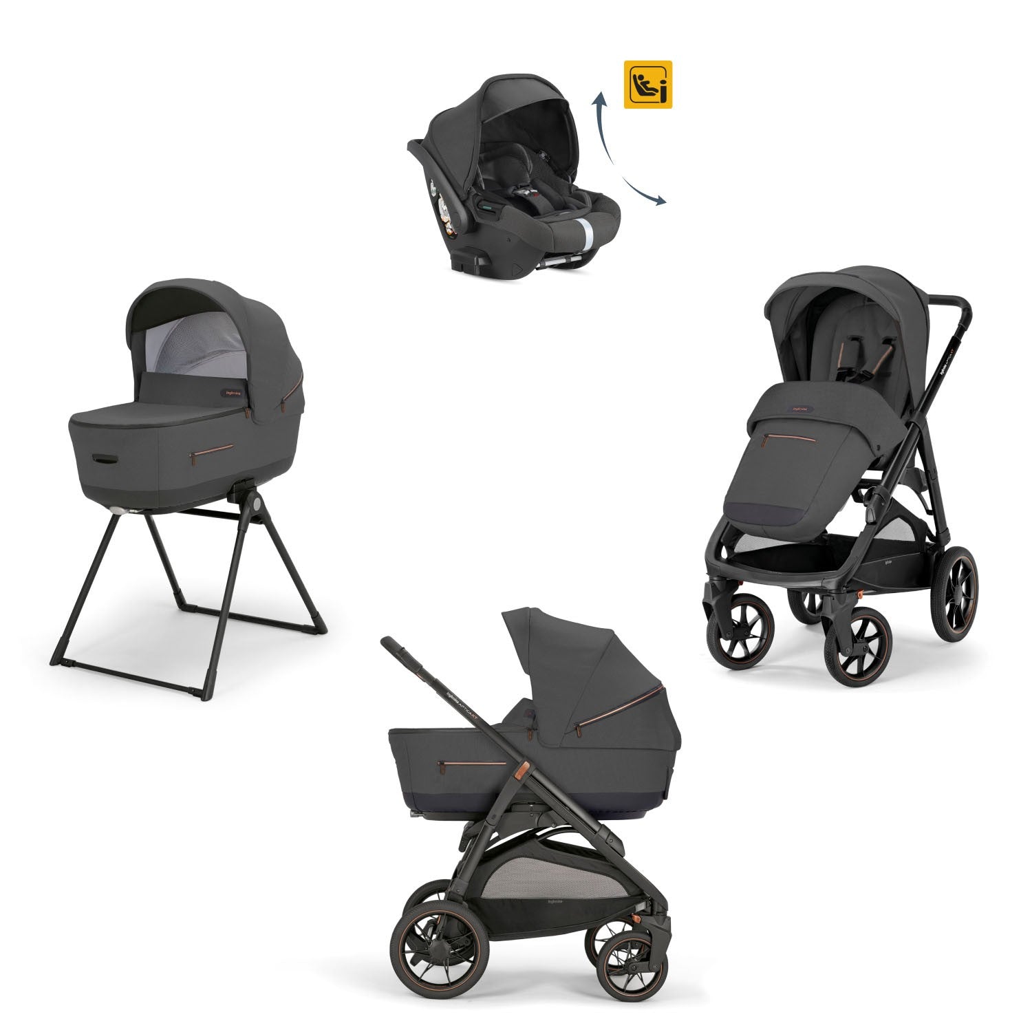 Trio Aptica XT Darwin Recline Inglesina 2024