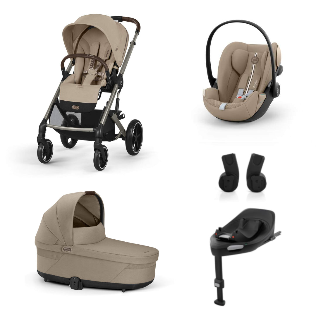 Trio Balios S Lux M Cybex Cloud G I-size + base auto e adattatori